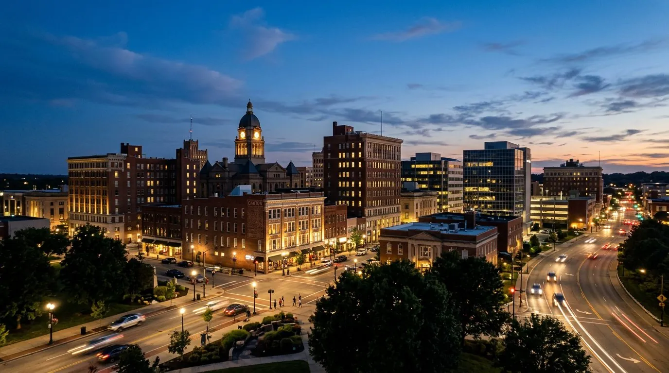 Canton skyline — Tri-State Signs serves Canton commercial sign customers