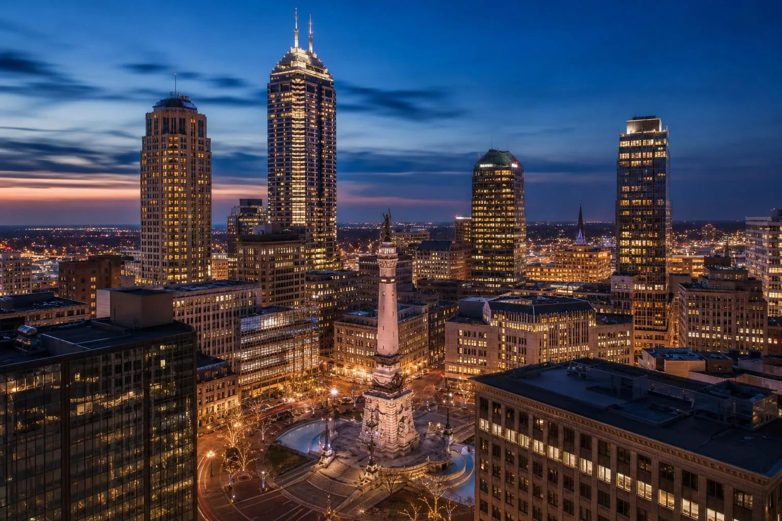 Indianapolis skyline